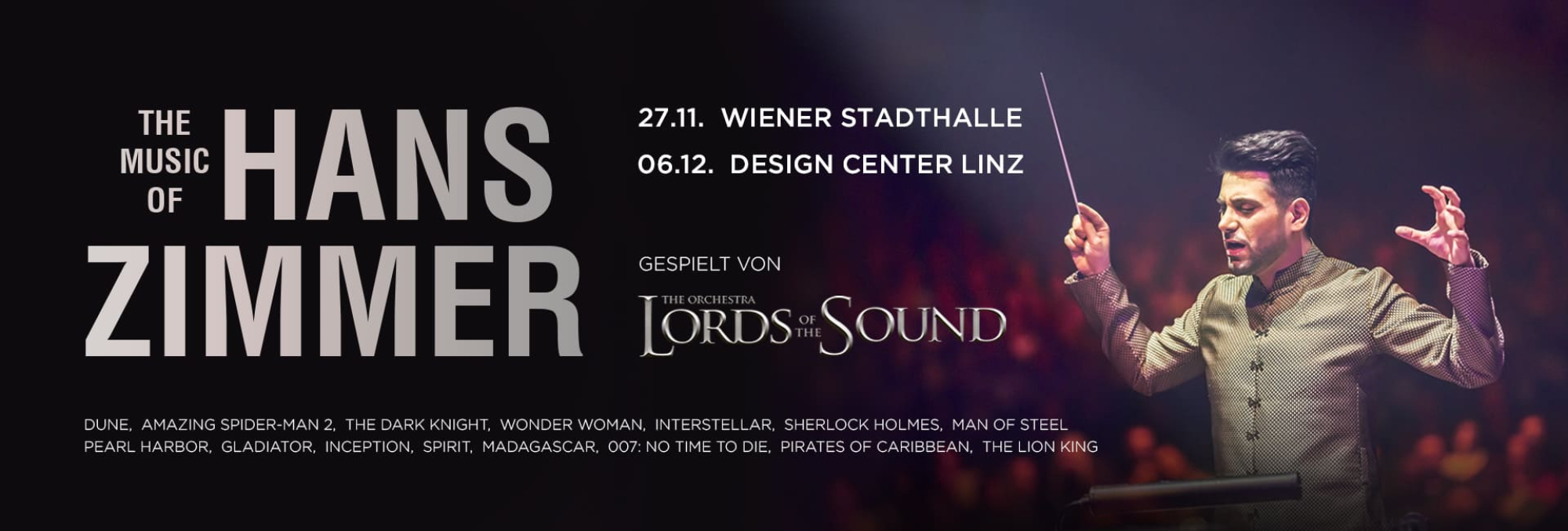 LORDS OF THE SOUND "The Music Of Hans Zimmer"