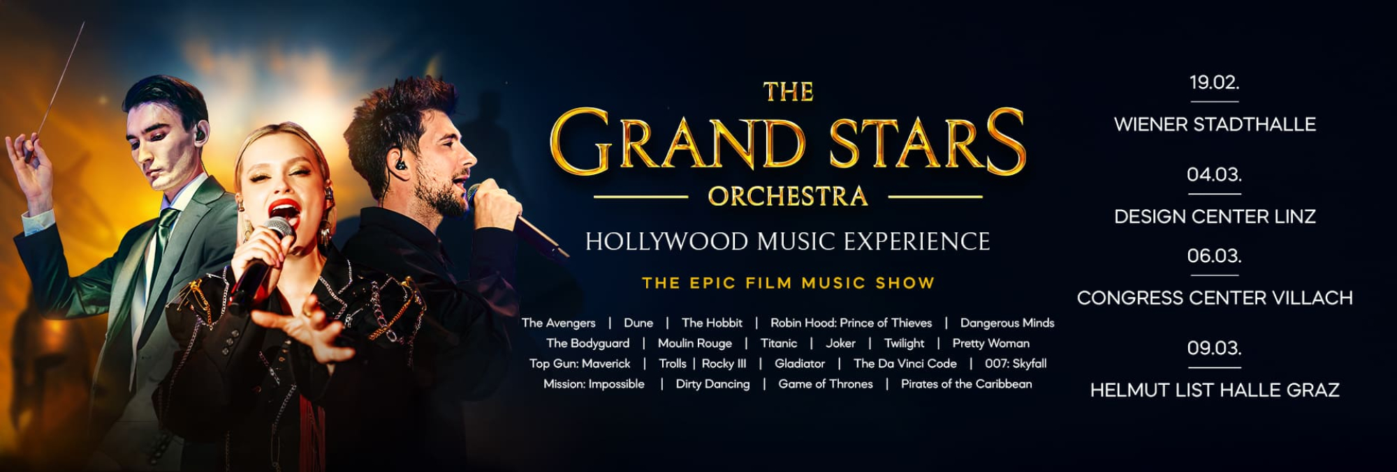 The Grand Stars Orchestra "Hollywood Music Experience"