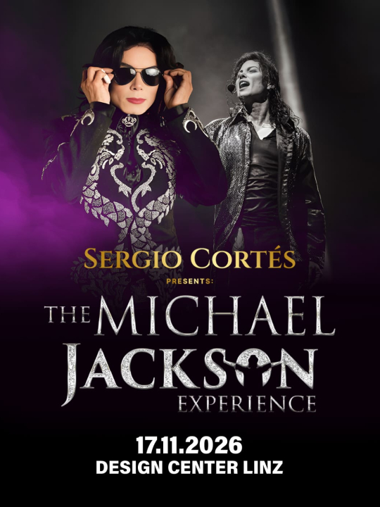 SERGIO CORTÉS – The Michael Jackson Experience (Live Tribute Show) in Linz