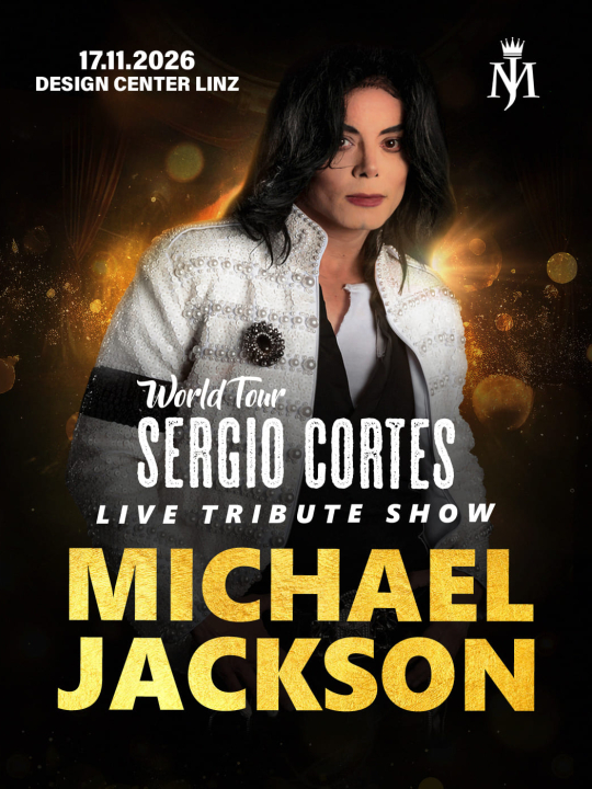 SERGIO CORTÉS – The Michael Jackson Experience (Live Tribute Show) in Linz