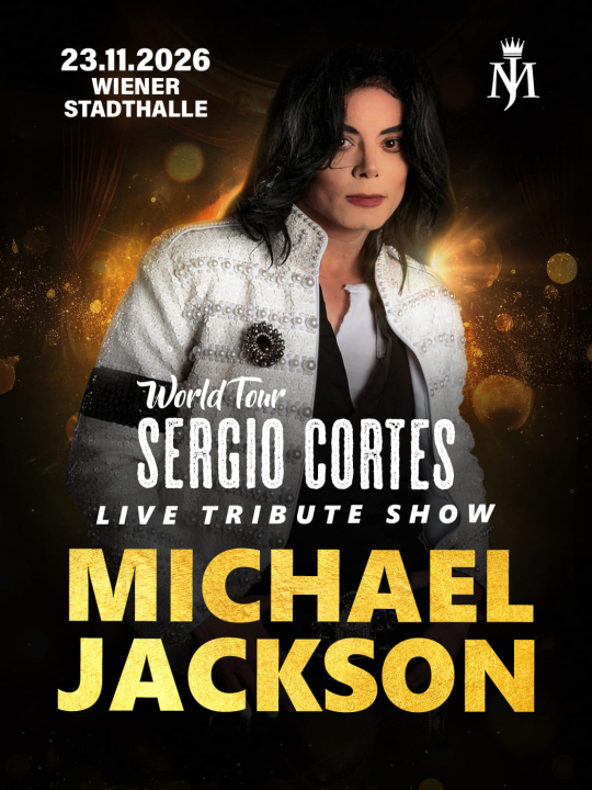 SERGIO CORTÉS – The Michael Jackson Experience (Live Tribute Show) in Wien