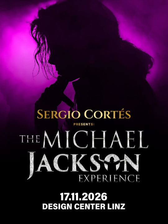 SERGIO CORTÉS – The Michael Jackson Experience (Live Tribute Show) in Linz